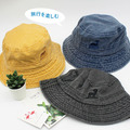 【瑟夫貝爾】刺繡水洗丹寧帽|漁夫帽|時尚.文青 (3色)_1