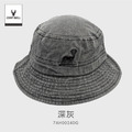 【瑟夫貝爾】刺繡水洗丹寧帽|漁夫帽|時尚.文青 (3色)_6
