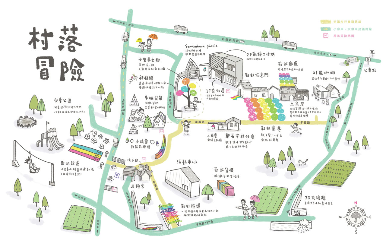 村落冒險地圖