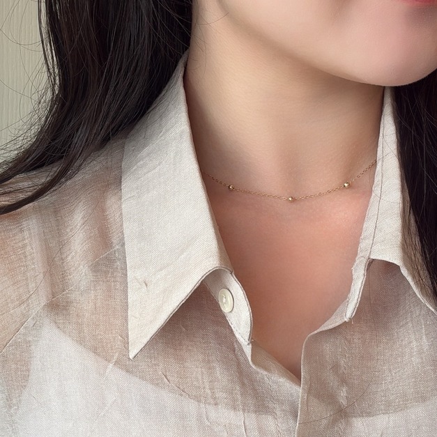 2way兩戴式金珠項鍊(限量發售)