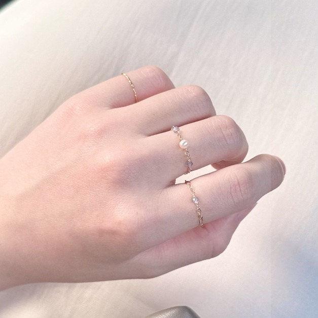 天然坦桑石鍊戒(美國注金)