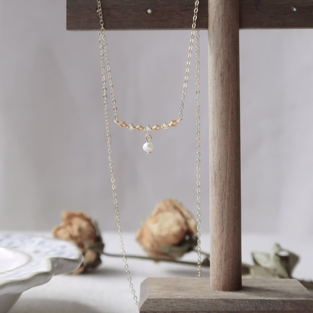 宮廷花園珍珠項鍊(美國注金)