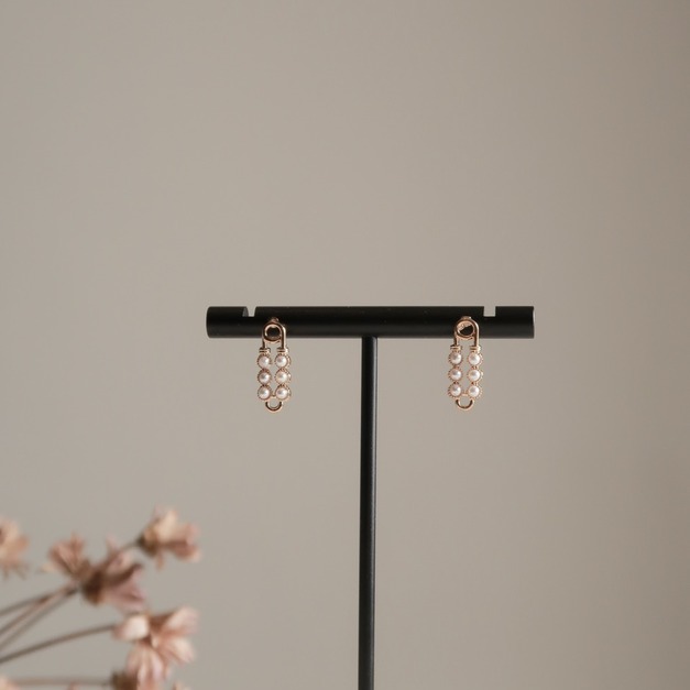 京城美人mini珍珠別針耳環(闆娘推薦)