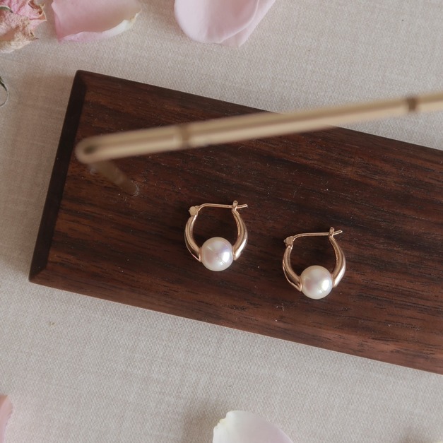 Joséphine法式浪漫珍珠耳扣