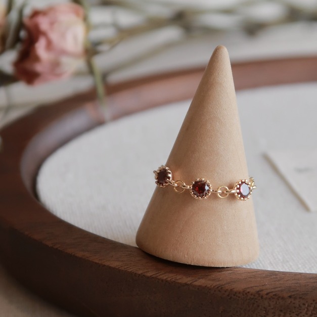 初戀紅寶石鍊戒