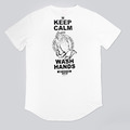 【Keep Calm & Wash Hands】 白色ver