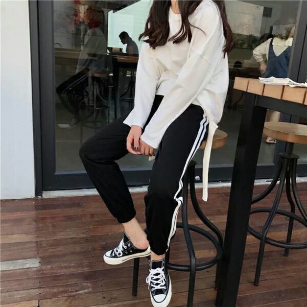 韓版休閒運動褲