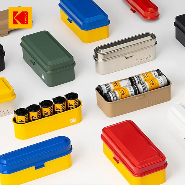 【Kodak 柯達】Film Case經典收納盒 ( 120 / 135 )