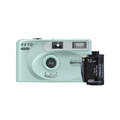 【RETO】PANO 35mm 全景底片相機 即贈波士頓彩色底片 ISO400 12張 乙盒 - 金屬薄荷綠_1