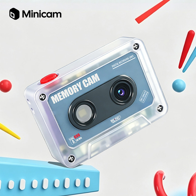 【Minicam 迷你拍】G26 復古錄音帶造型 K41 迷你數位相機