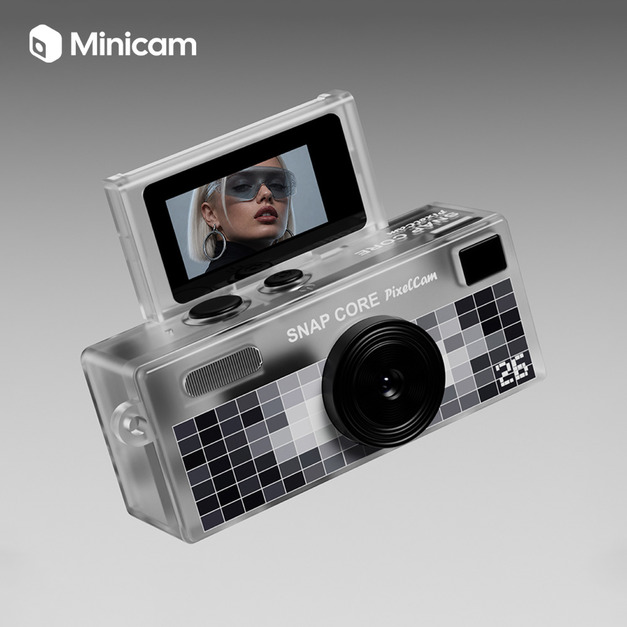 【Minicam 迷你拍】G27 CHARM 魅力潮流翻轉螢幕款 K30A 拇指迷你數位相機