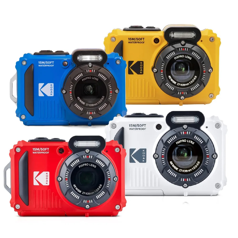 【Kodak 柯達】 PIXPRO數位相機 WPZ2  16MP 4倍光學變焦 防水數位相機 