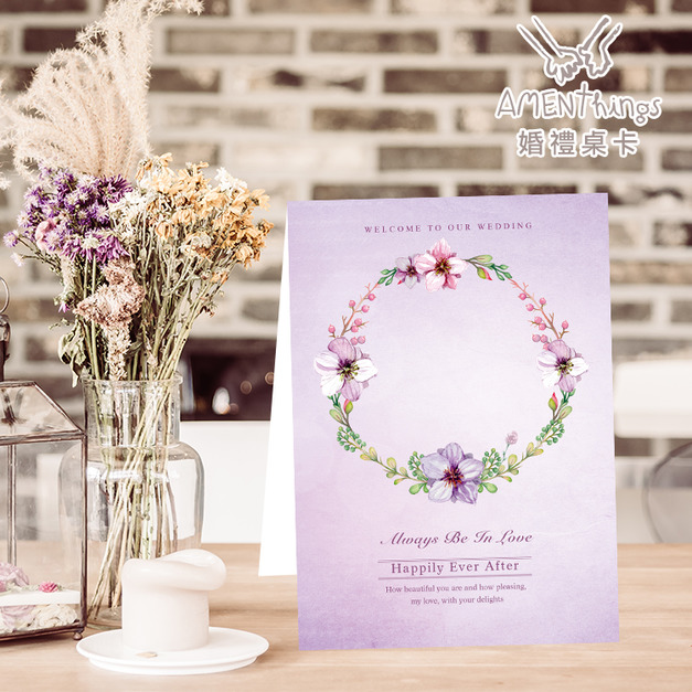 婚禮桌卡№DP003┊宴席桌卡 喜筵菜單 桌席桌卡 婚宴桌卡 桌號立牌 桌席卡 席位卡 婚禮用品 婚俗用品 婚慶用品｜AMENThings