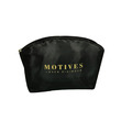 莫蒂膚緞面化妝包(曜石黑-大款)