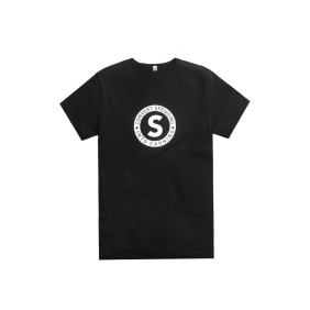 【Shopping Annuity】購物年金設計款上衣(中性款-一般版型黑)