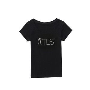 【TLS鑽衣】全新生活™水鑽女縮身上衣(黑)