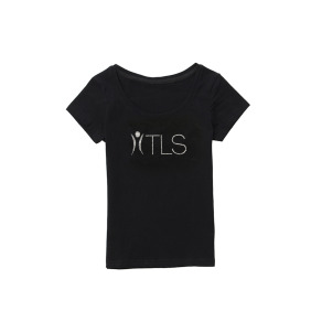 【TLS鑽衣】全新生活™水鑽女縮身上衣(黑)