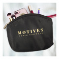 莫蒂膚緞面化妝包(曜石黑-小款)_3