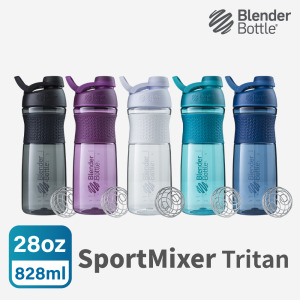 BlenderBottle《Sportmixer系列》Tritan旋蓋直飲運動搖搖杯28oz/828ml