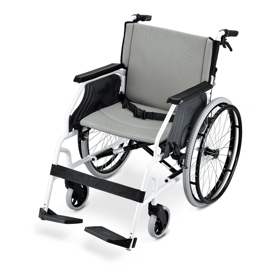 輕量可調整背靠輪椅B款