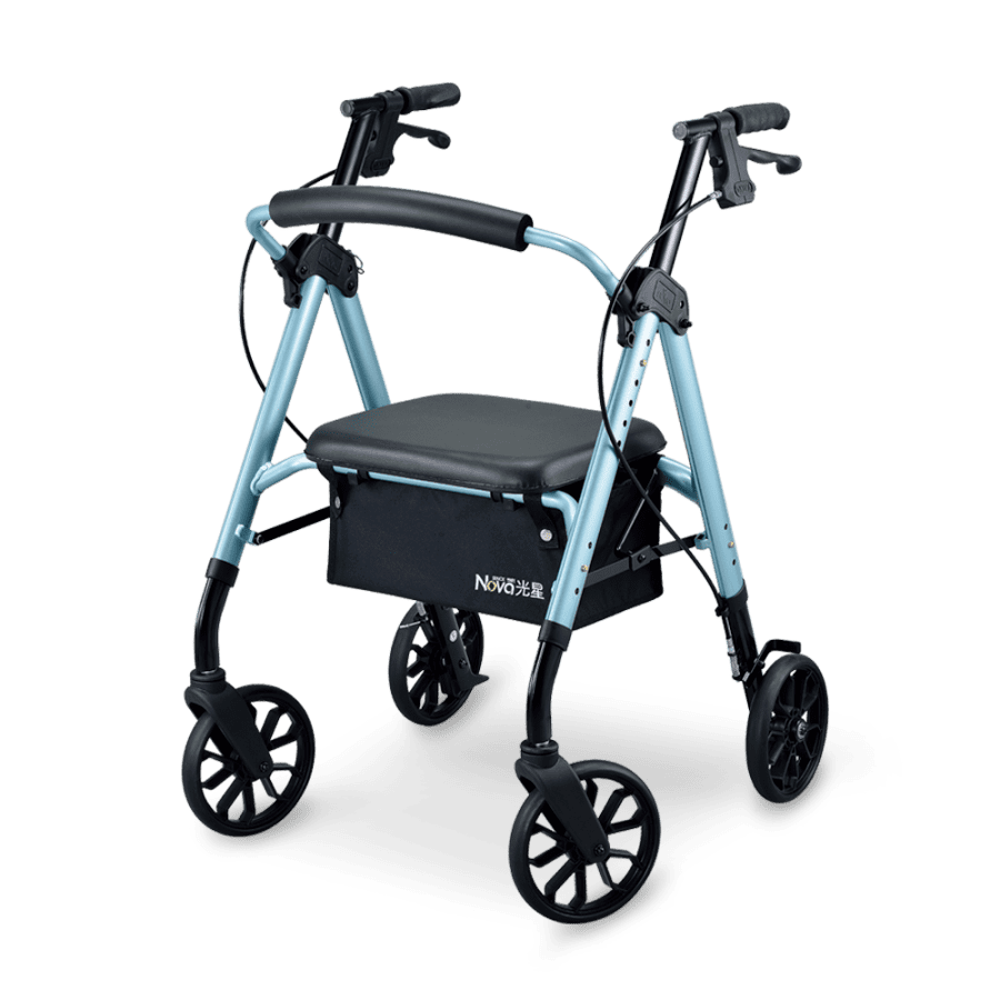 多彩時尚可調式收合助步車