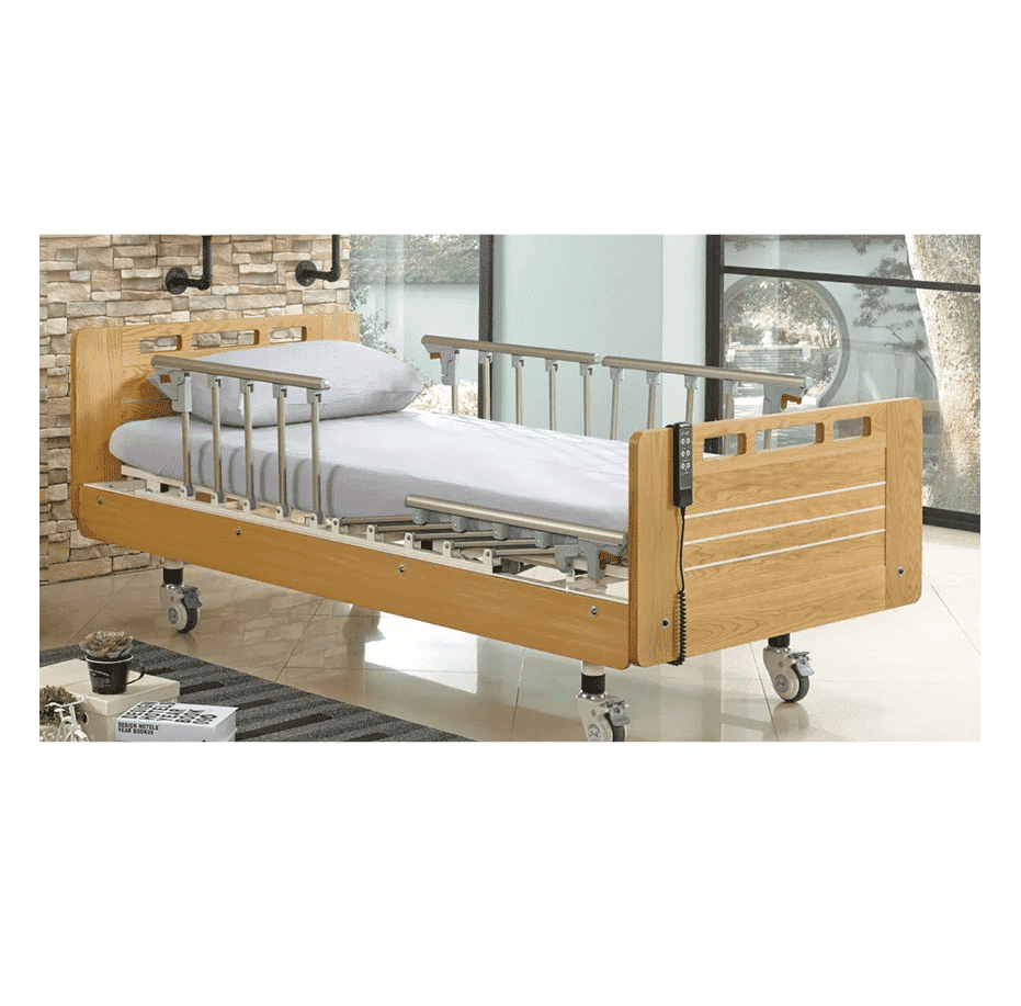 熱銷！三馬達雙邊開低護欄醫療床「台灣製造」維修保固更方便