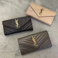 銷款款YSL小羊皮長夾現貨上架