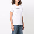 MONCLER 標貼logo印花短袖T_2