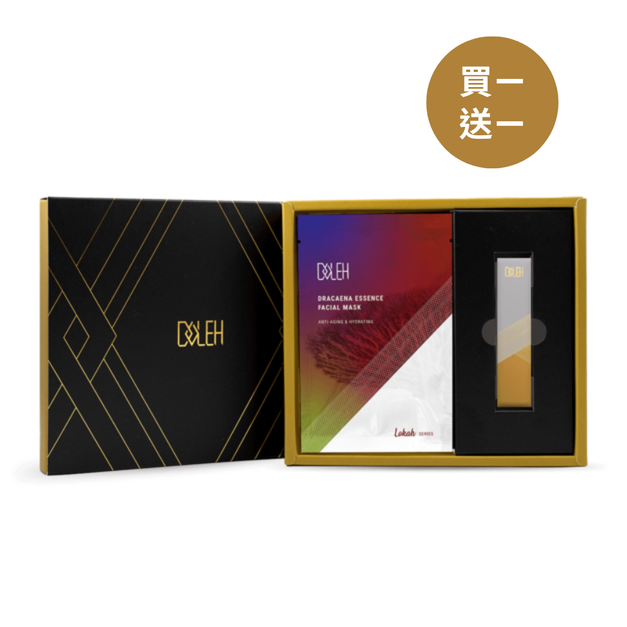 (買一送一) LOKAH 精緻面膜禮盒Ｃ （ 五片面膜＋高光 )