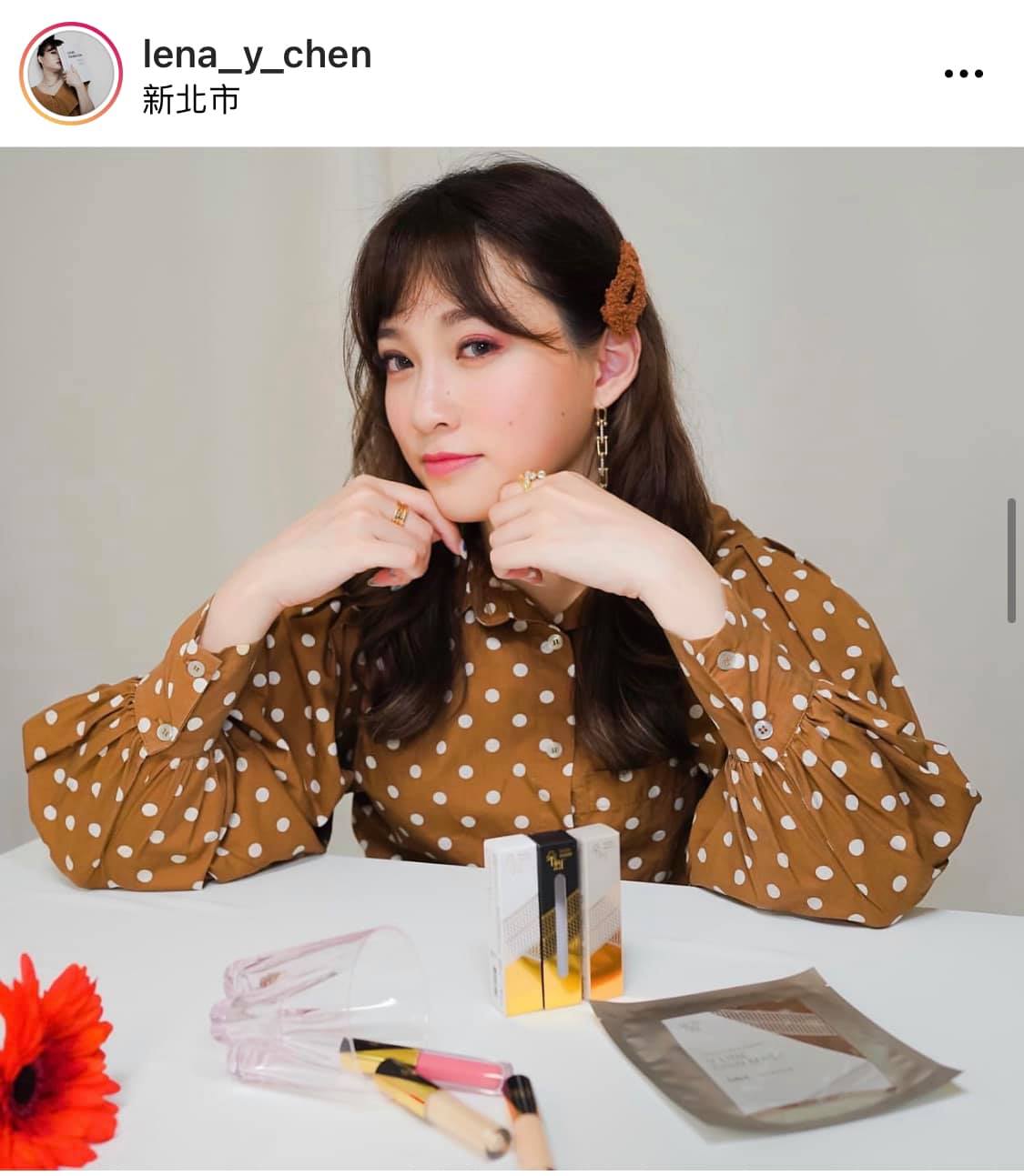 Lokah裸妝心機彩妝組＋小臉Ｖ～@lena_y_chen蕾娜