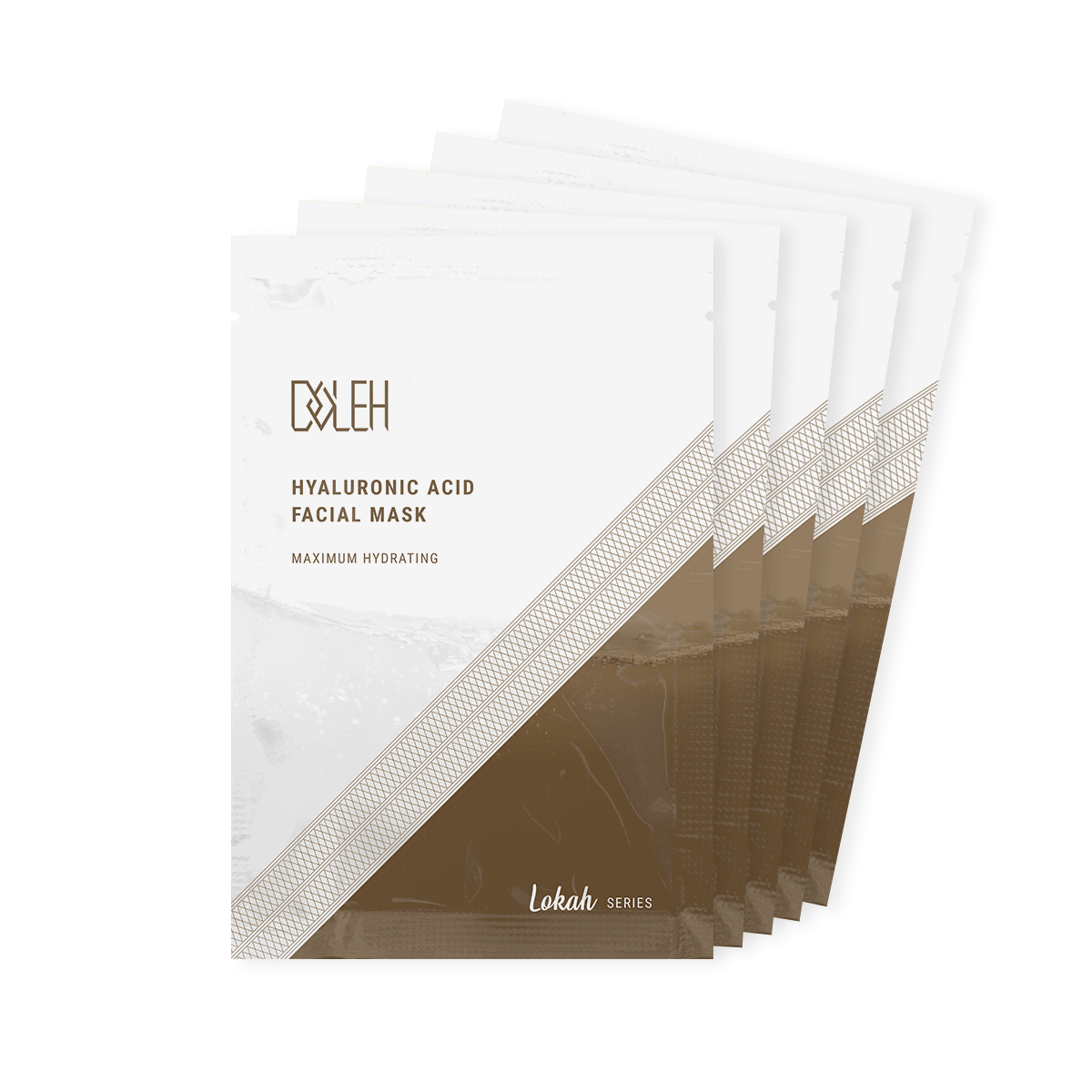 DOLEH Lokah玻尿酸補水修護隱形面膜X5