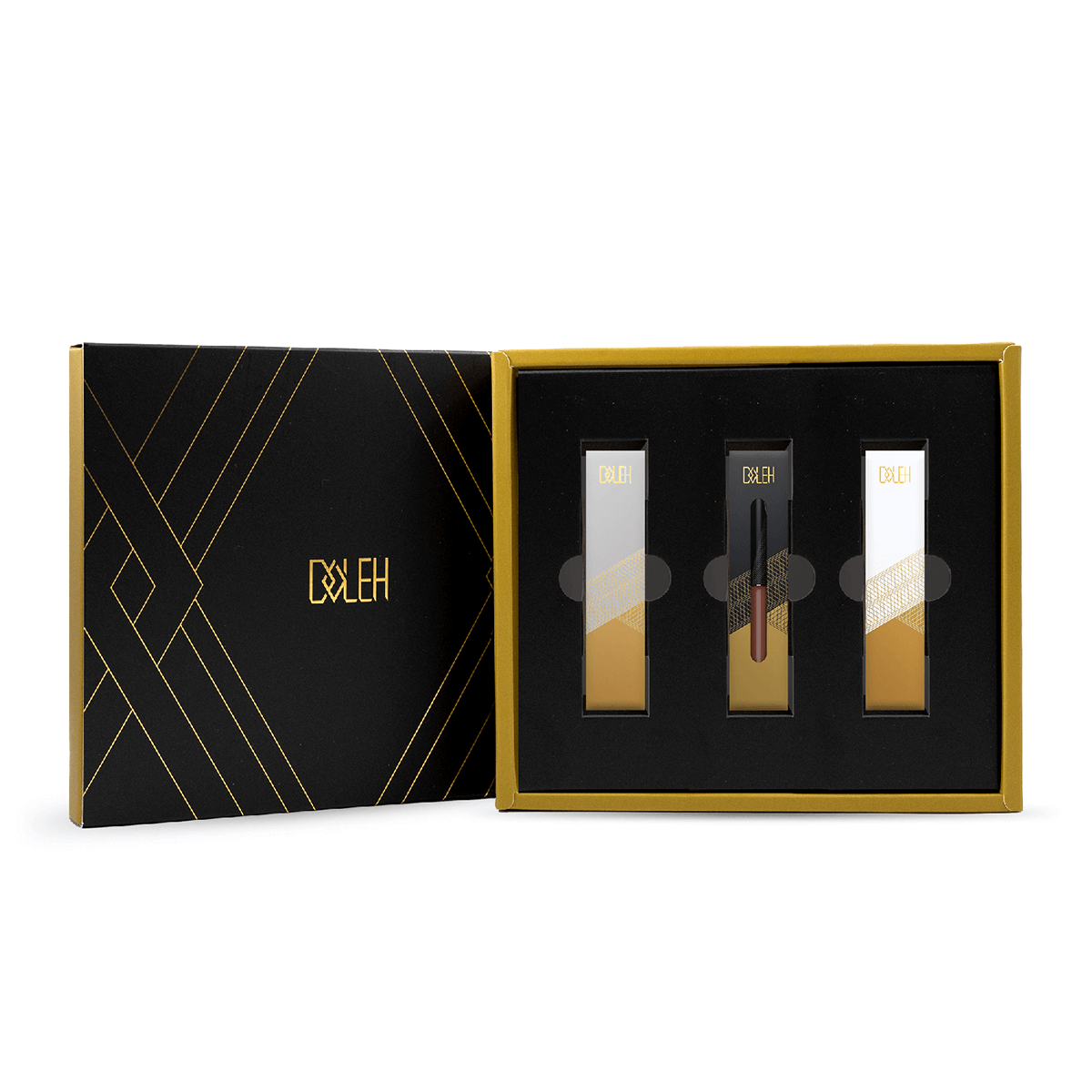 LOKAH  精緻彩妝禮盒  (遮瑕\高光\護唇蜜)