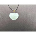天然緬甸翡翠A貨愛心墜飾_2
