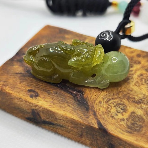 天然緬甸翡翠A貨 貔貅墜飾(有求必應)