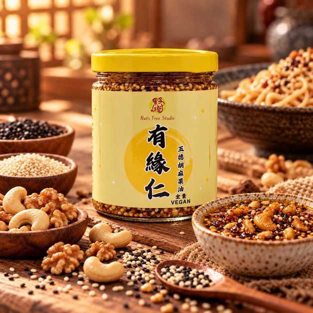 有緣仁-五德胡麻果油