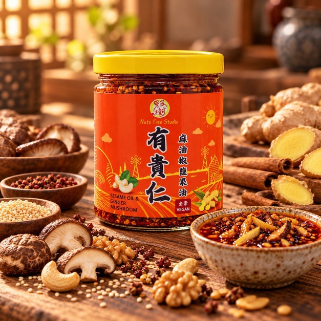 有貴仁(麻油椒鹽果油)