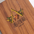 【可換頁】木質插卡式菜單設計製作樣式