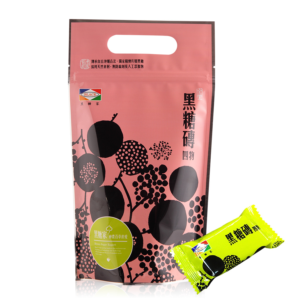 四物黑糖單顆磚