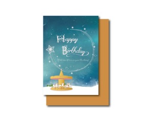 B26雪景流星【雙彩印+局部噴砂】