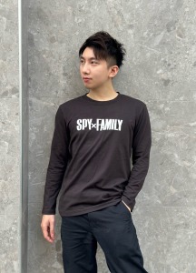 間諜家家酒青少年石墨烯長袖衫