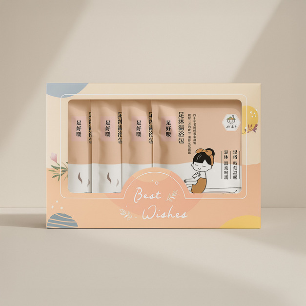 足沐湯浴包-足好暖 禮盒組 (4袋共16包)