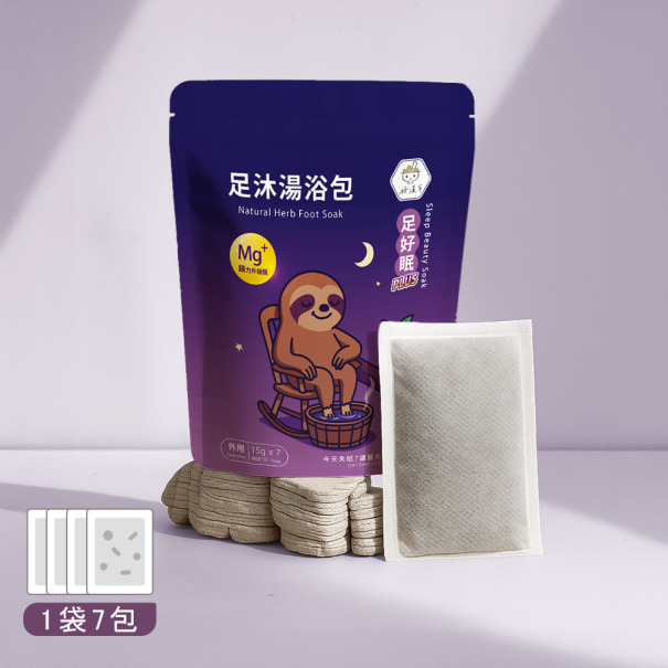 足沐湯浴包PLUS-足好眠 (1袋7包)