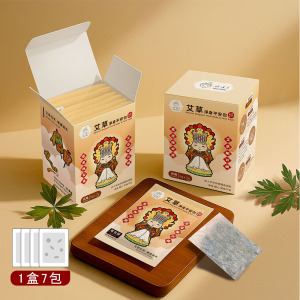 艾草淨身平安包-艾草淨身平安包7入盒裝-媽祖