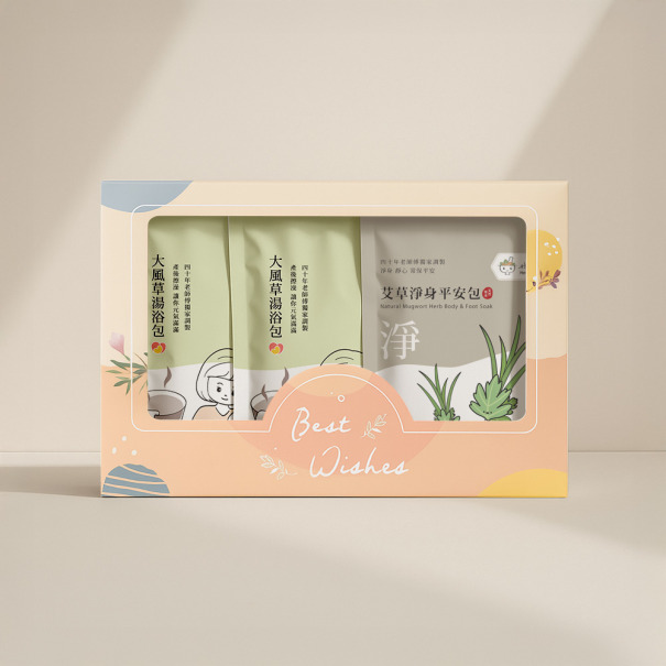 艾草淨身平安包 禮盒裝 (4袋)