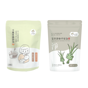 艾草平安包+大風草湯浴擦澡包 組合