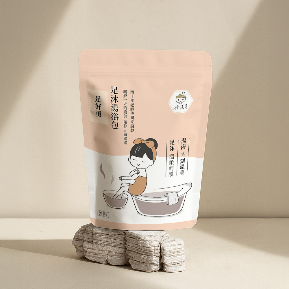 足沐湯浴包-足好勇 (1袋4包)