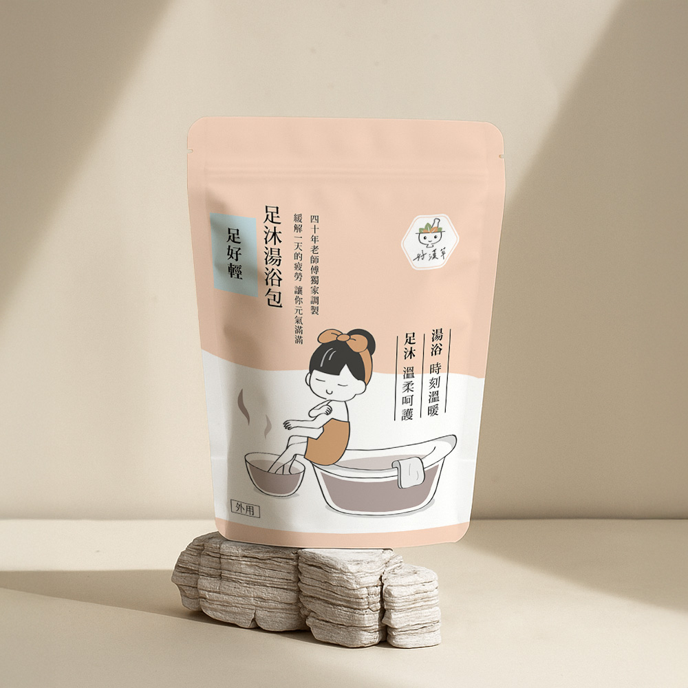 足沐湯浴包-足好輕 (1袋4包)