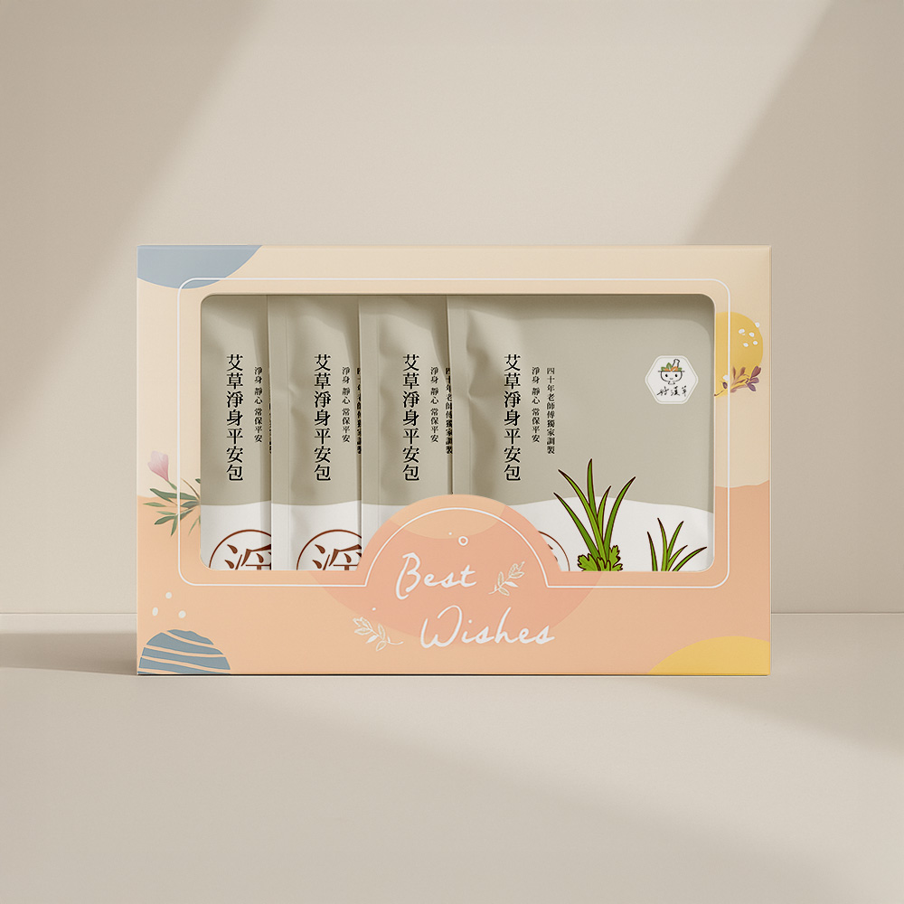 艾草淨身平安包 禮盒裝 (4袋)