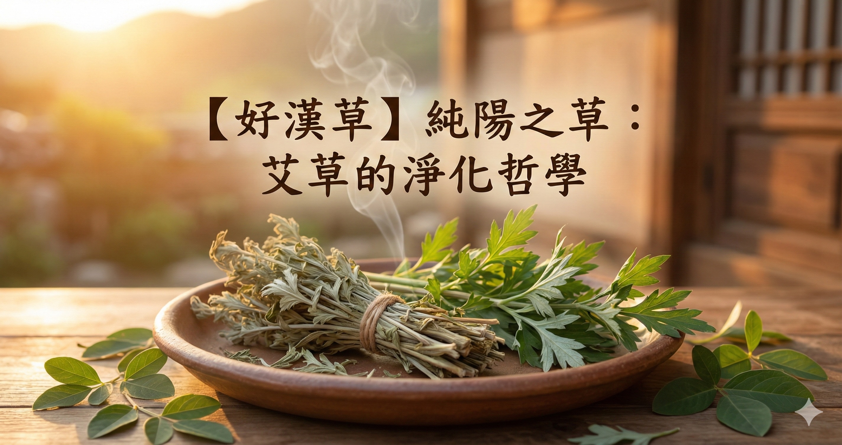 尋回身心清淨地:艾草,東方智者傳承的「純陽」淨化哲學