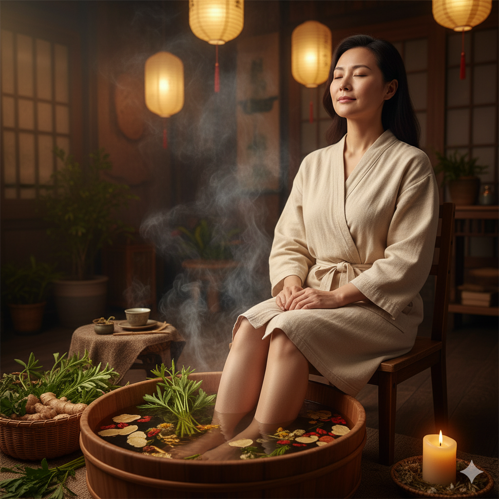 草本鎂泡腳 ：打造安心的夜晚